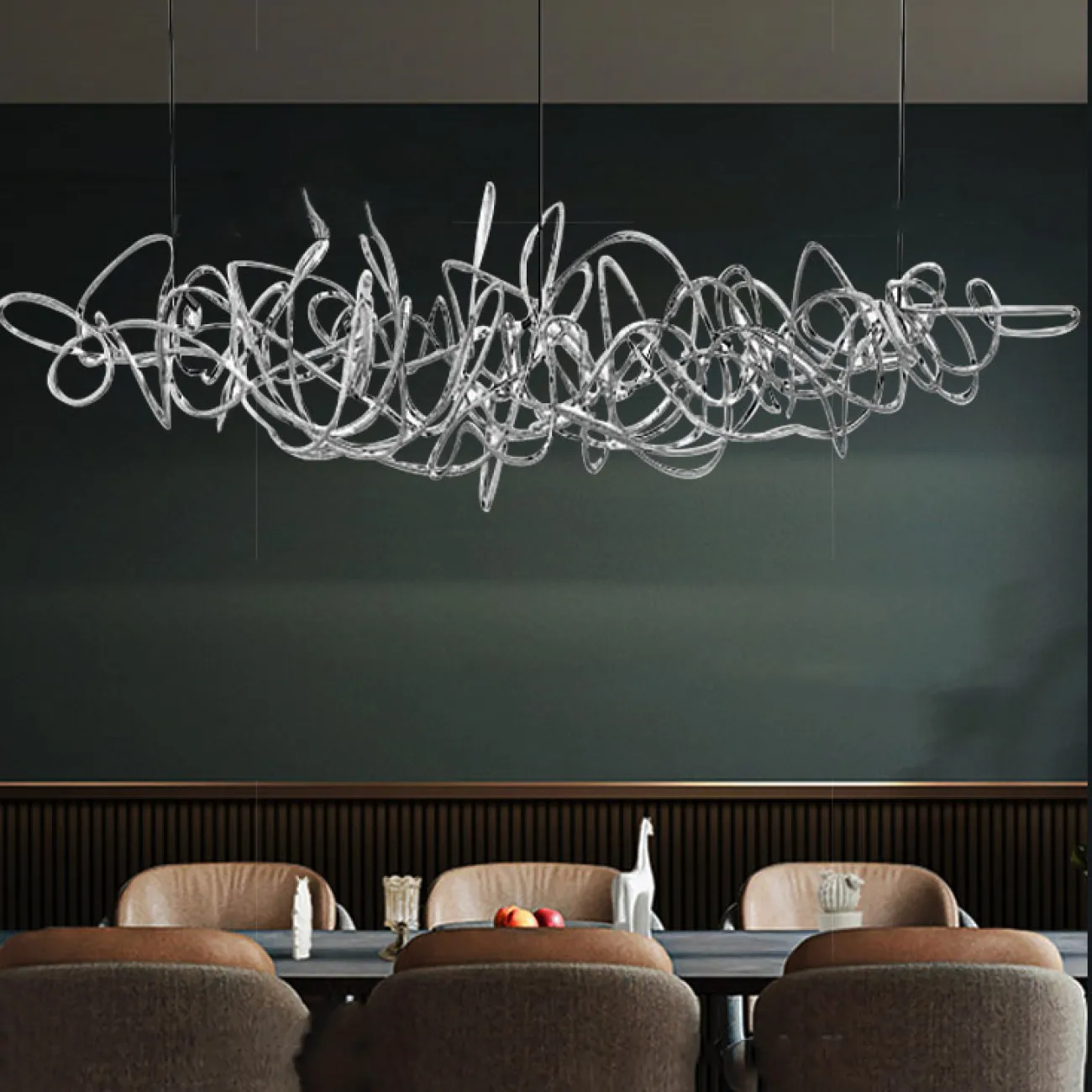 Подвесной светильник COUNTESS L135 Rose Gold от ImperiumLoft