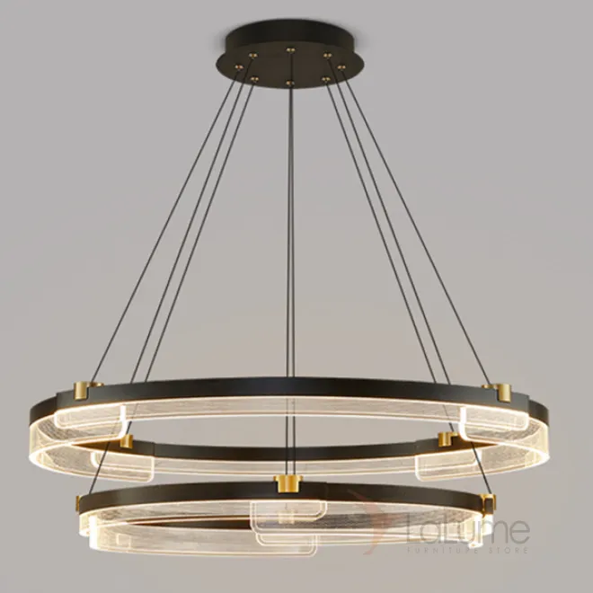 Подвесная люстра MARGA D80+100 от ImperiumLoft