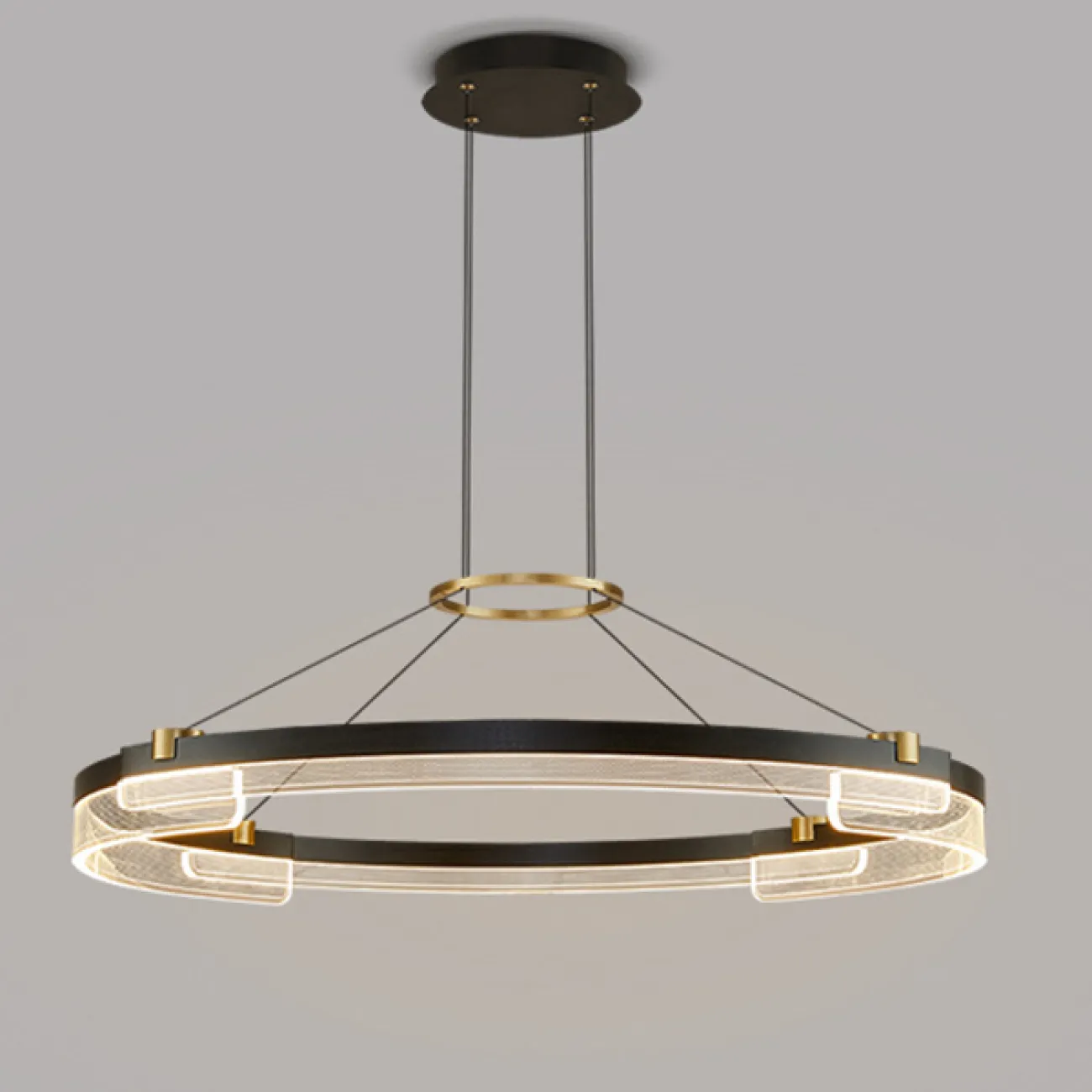 Подвесная люстра MARGA D80+100 от ImperiumLoft