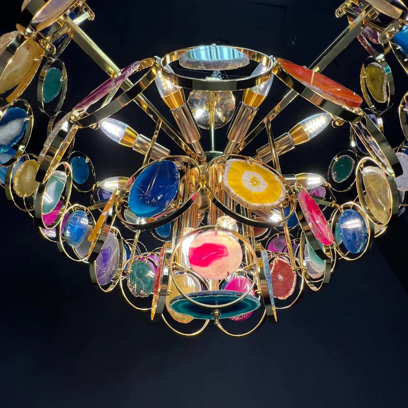 Подвесная люстра AGATE 1D80 от ImperiumLoft