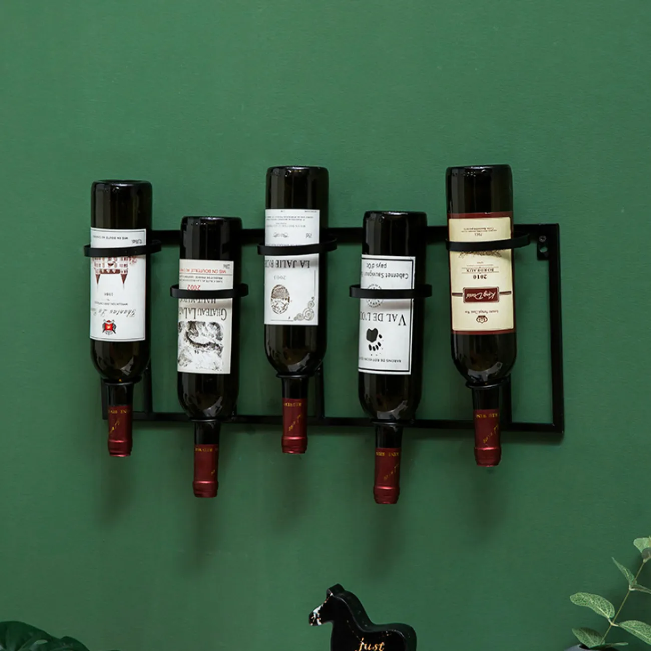 Дизайнерский настенный декор подставка для бутылок LaLume-KKK00276 