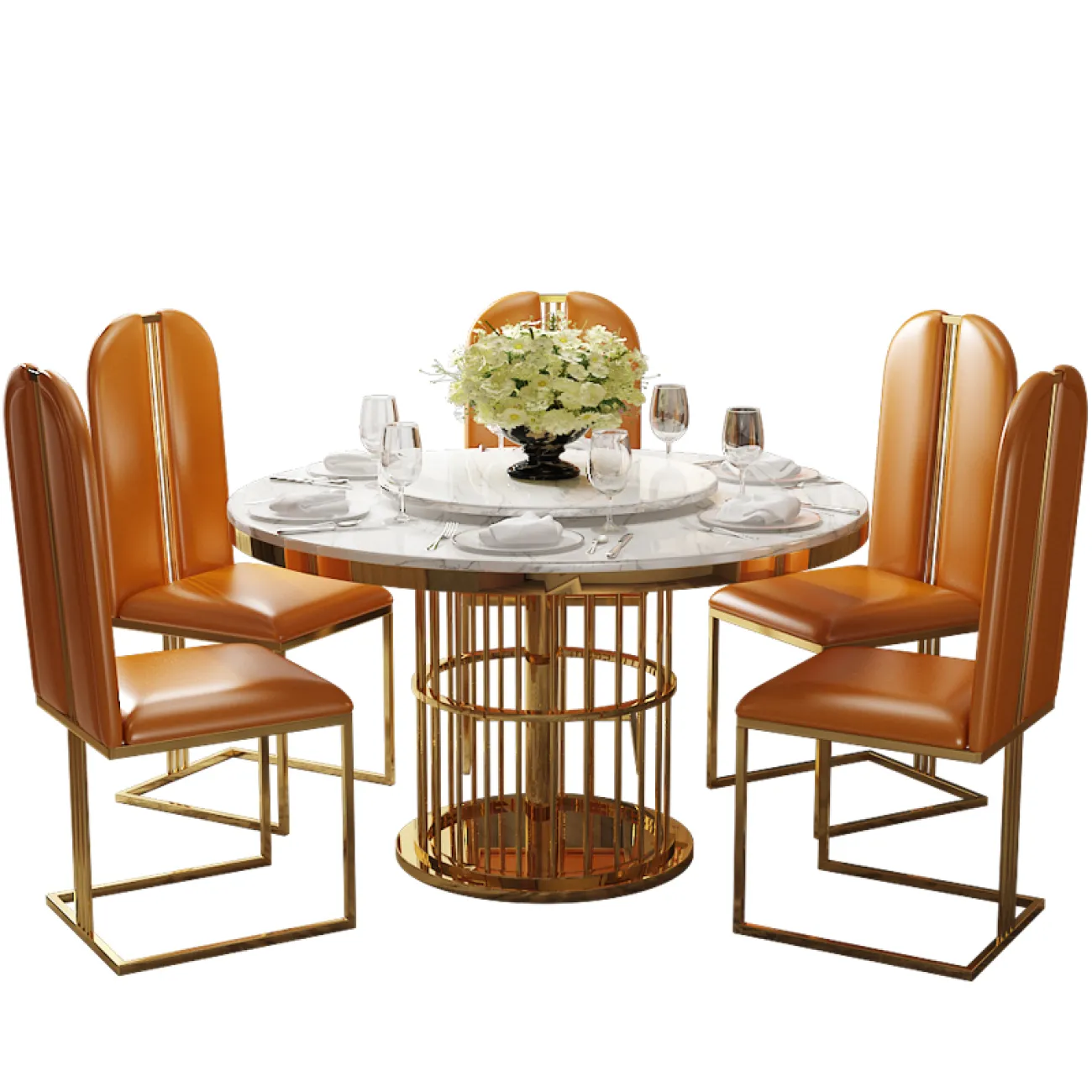 Дизайнерский обеденный стол LaLume-AZ00309