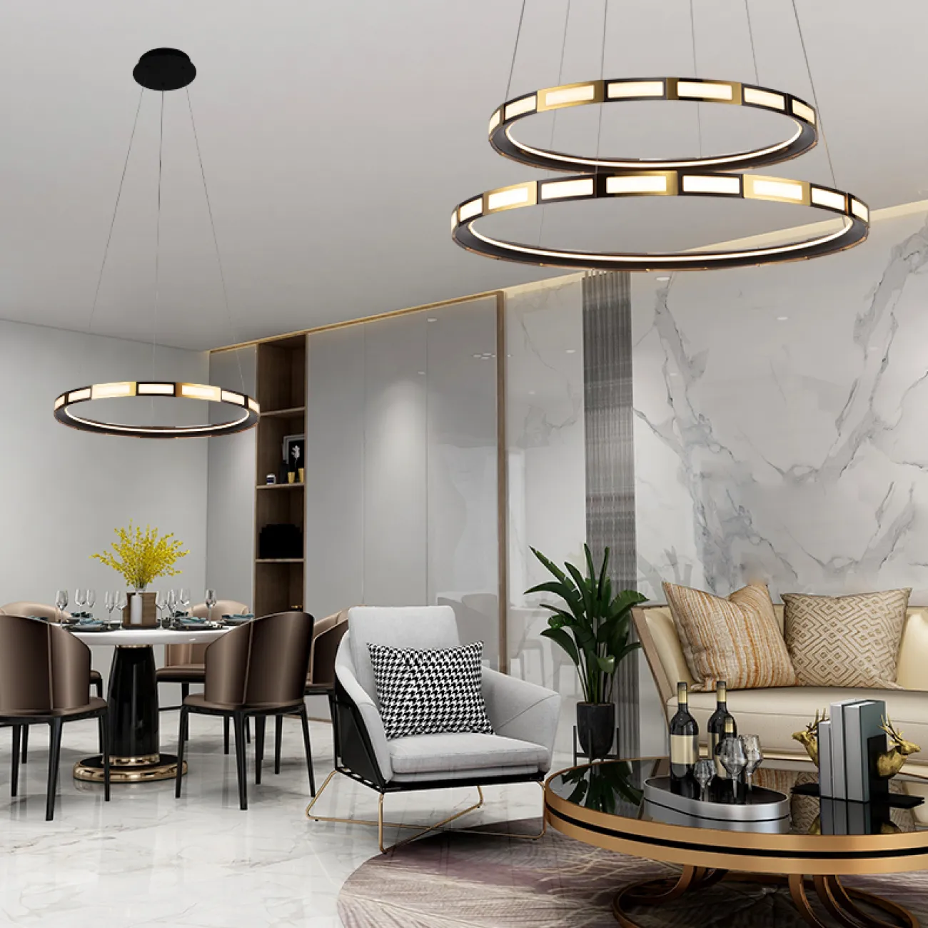 Подвесная люстра INGEGERD D60 от ImperiumLoft Подвесная люстра INGEGERD D60 от ImperiumLoft