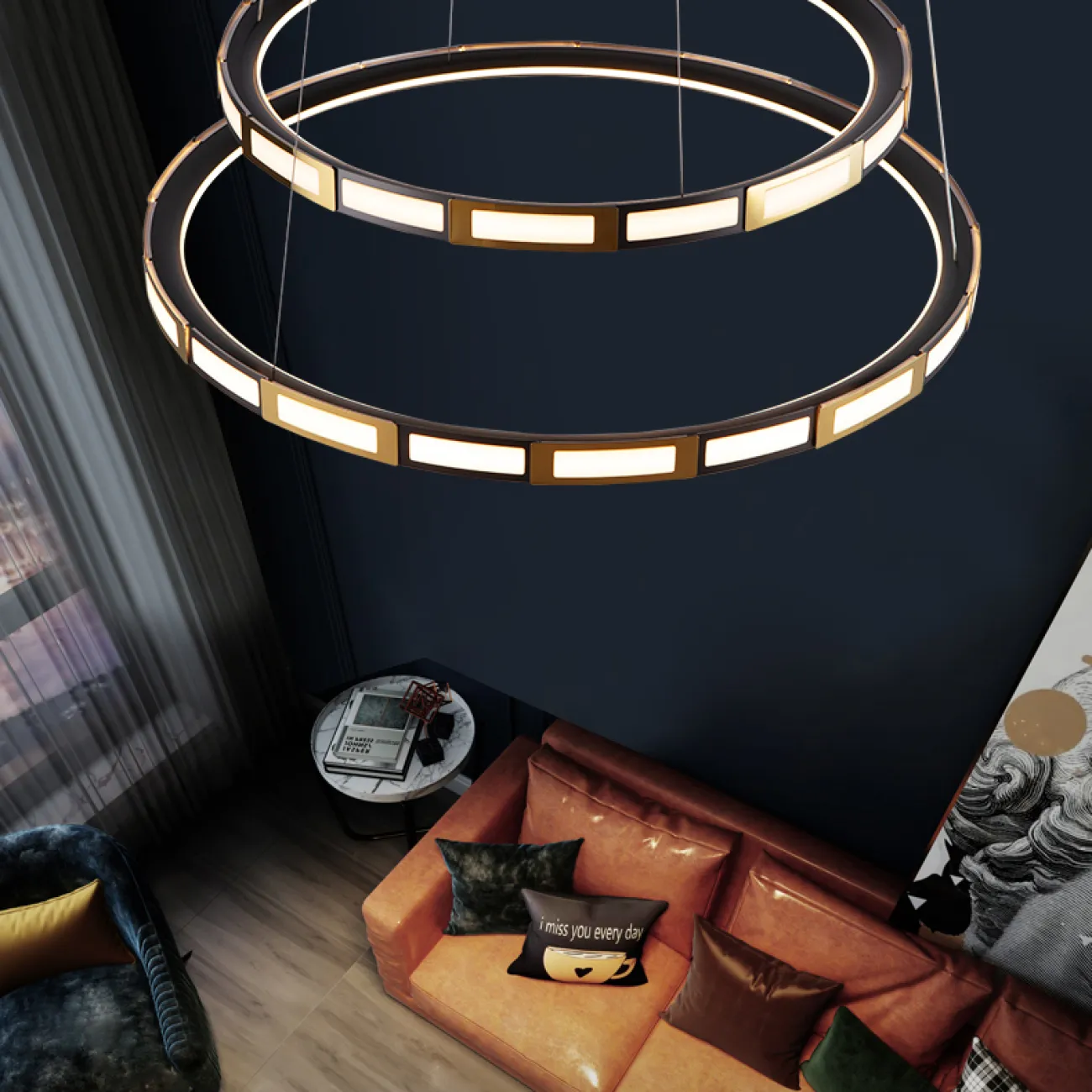 Подвесная люстра INGEGERD D60 от ImperiumLoft Подвесная люстра INGEGERD D60 от ImperiumLoft