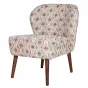 Кресло с розовым орнаментом KELIM Pattern от LaLume