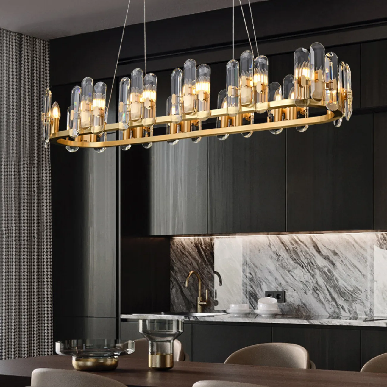 Подвесной светильник WALLACE LONG L127 от ImperiumLoft