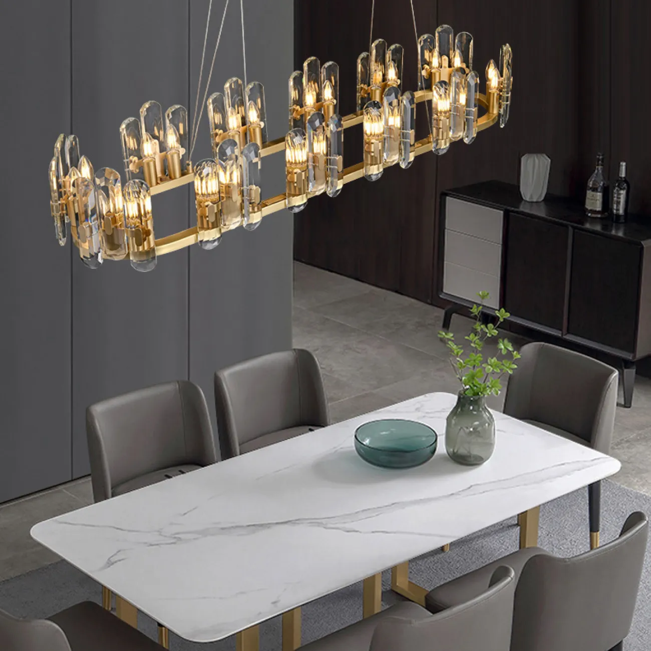 Подвесной светильник WALLACE LONG L127 от ImperiumLoft