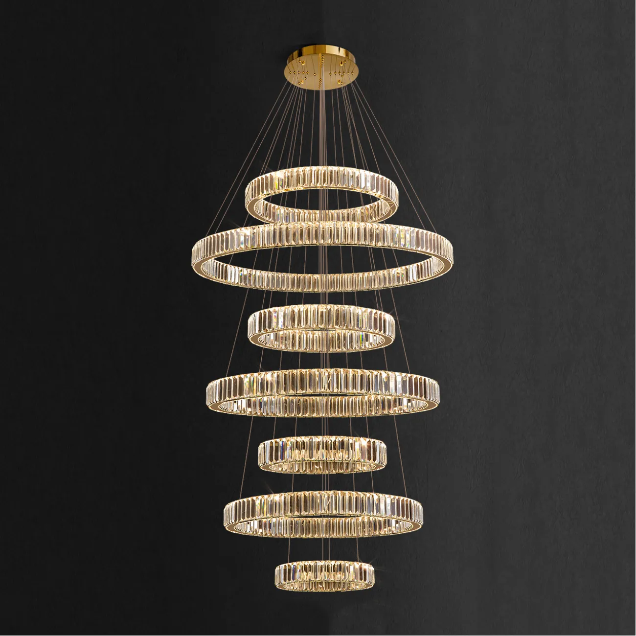 Подвесная люстра BERTOLDA COMBO D40+70+30 от ImperiumLoft Подвесная люстра BERTOLDA COMBO D40+70+30 от ImperiumLoft