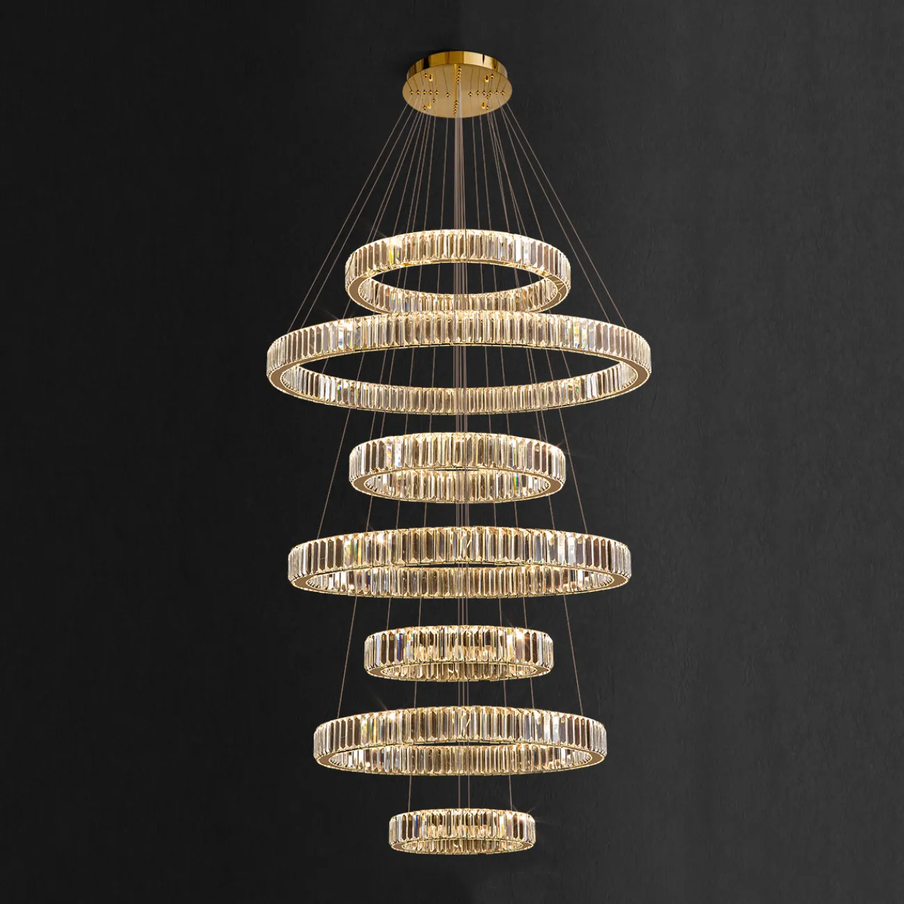 Подвесная люстра BERTOLDA COMBO D40+70+30 от ImperiumLoft Подвесная люстра BERTOLDA COMBO D40+70+30 от ImperiumLoft