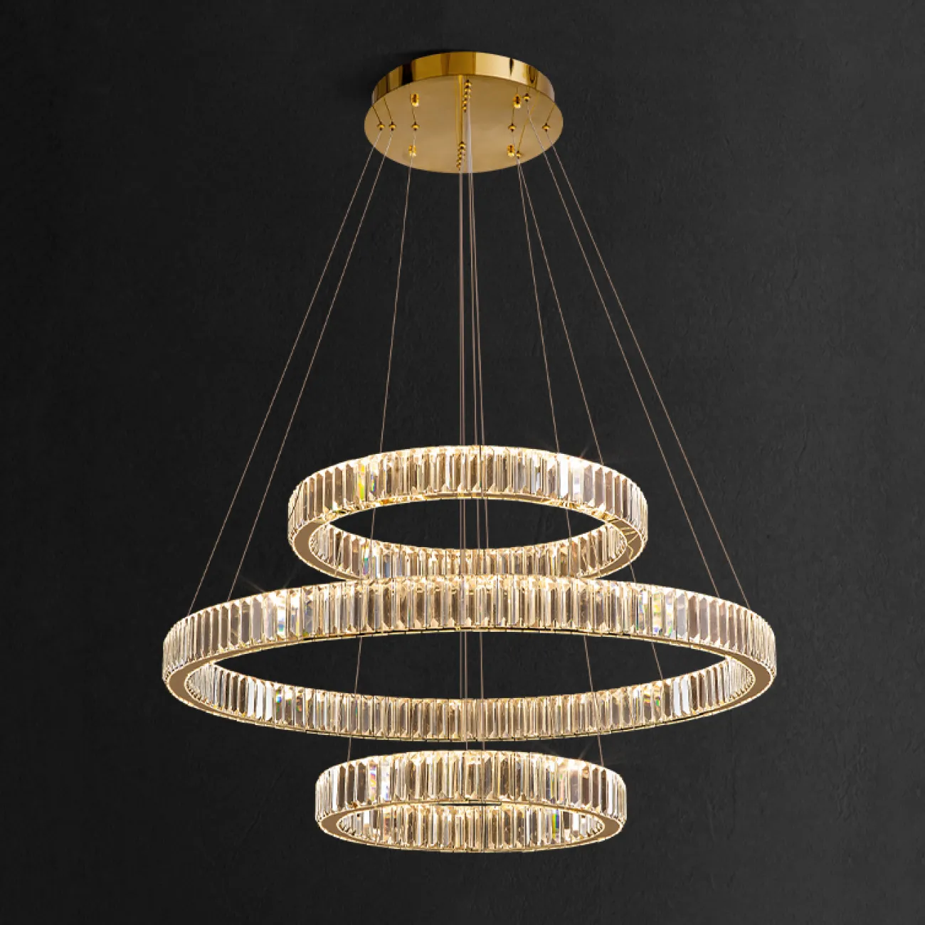 Подвесная люстра BERTOLDA COMBO D40+70+30 от ImperiumLoft Подвесная люстра BERTOLDA COMBO D40+70+30 от ImperiumLoft