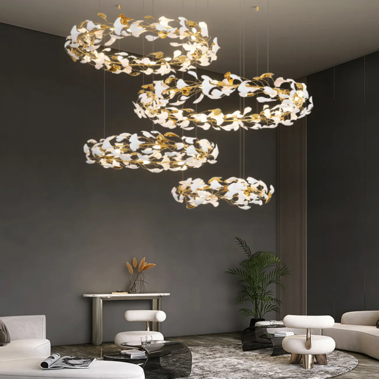 Подвесная люстра JULIETTA COMBO D80+100+120 от ImperiumLoft Подвесная люстра JULIETTA COMBO D80+100+120 от ImperiumLoft