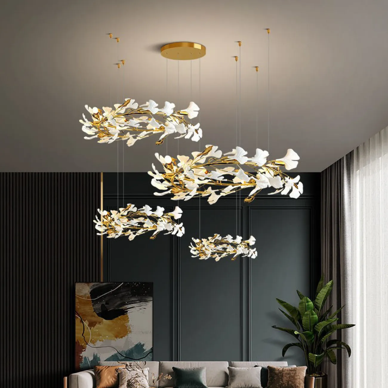 Подвесная люстра JULIETTA COMBO D60+80+100+120 от ImperiumLoft