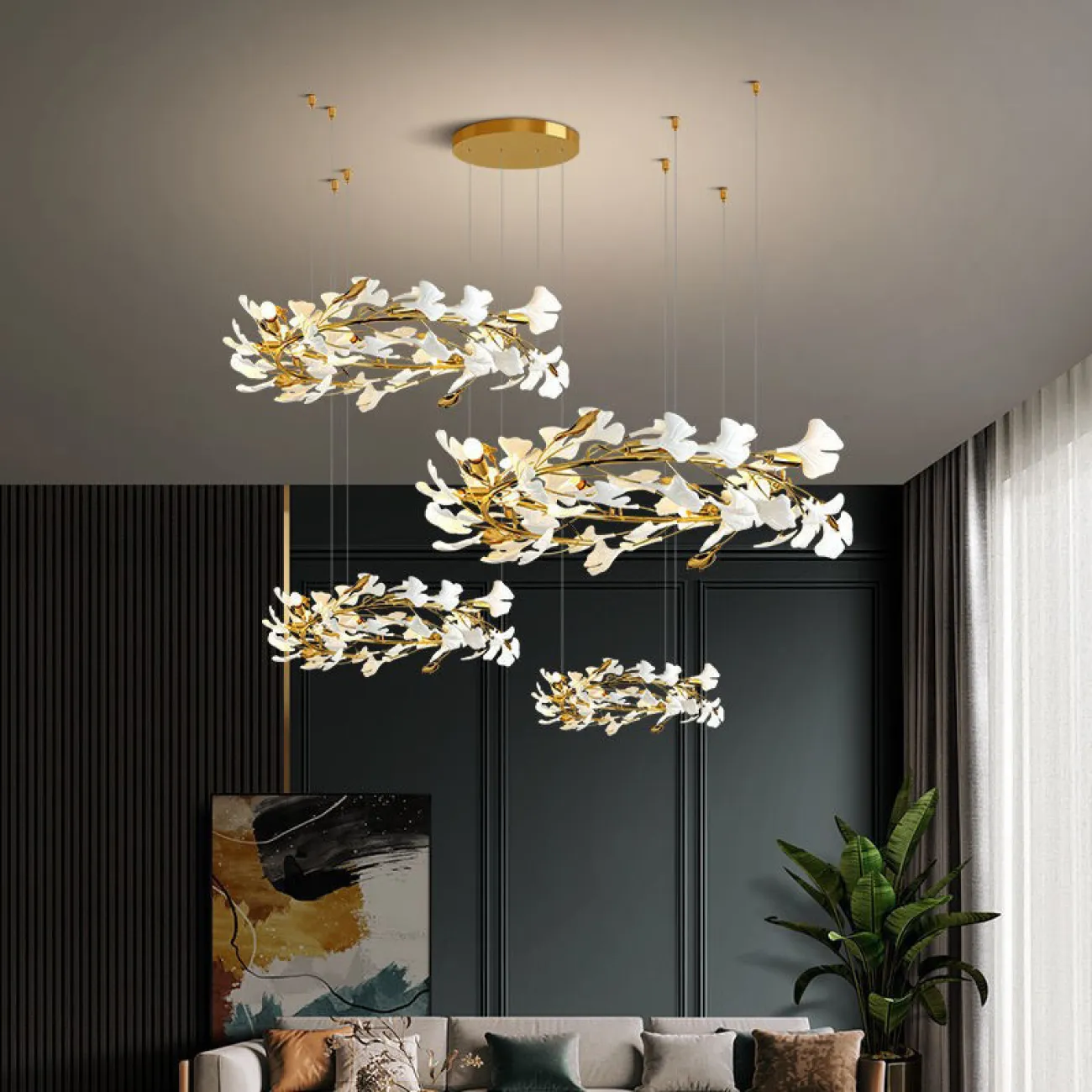 Подвесная люстра JULIETTA COMBO D80+100+120 от ImperiumLoft Подвесная люстра JULIETTA COMBO D80+100+120 от ImperiumLoft