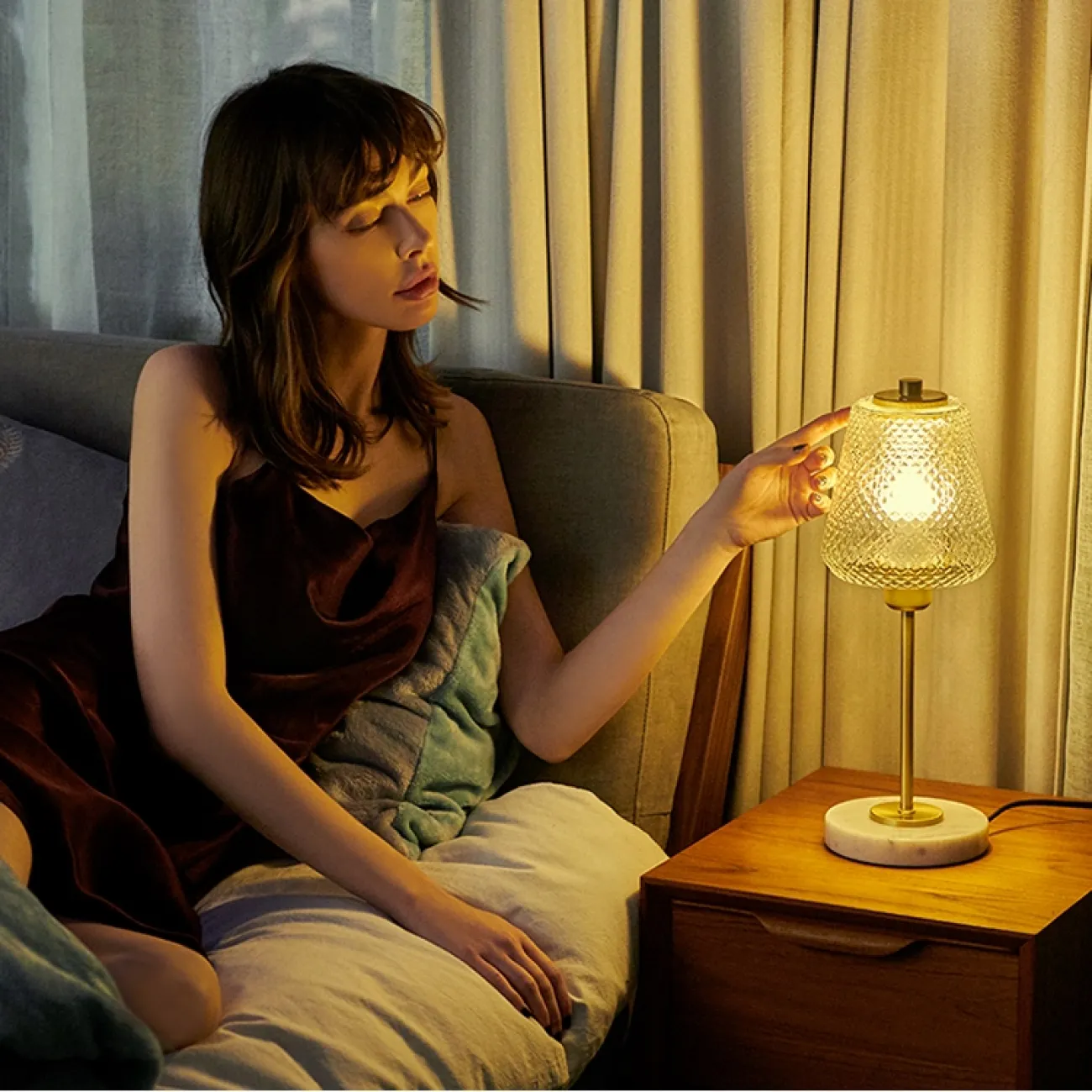 Настольная лампа DAKOTA TAB H38 от ImperiumLoft Настольная лампа DAKOTA TAB H38 от ImperiumLoft