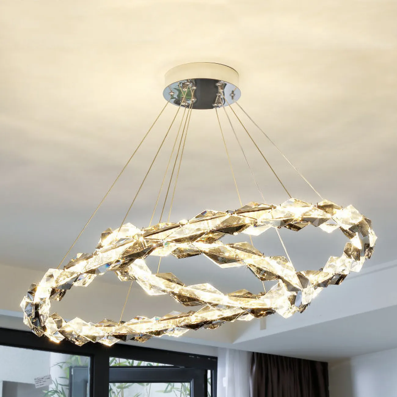 Подвесная люстра JENNIFER D40+60 от ImperiumLoft