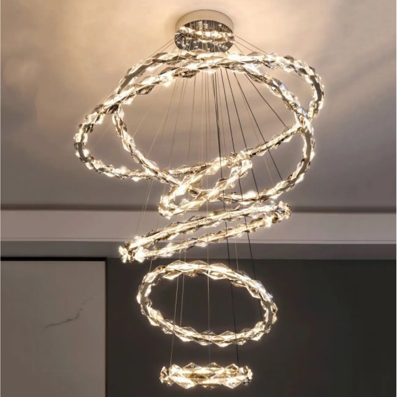 Подвесная люстра JENNIFER D40+60 от ImperiumLoft