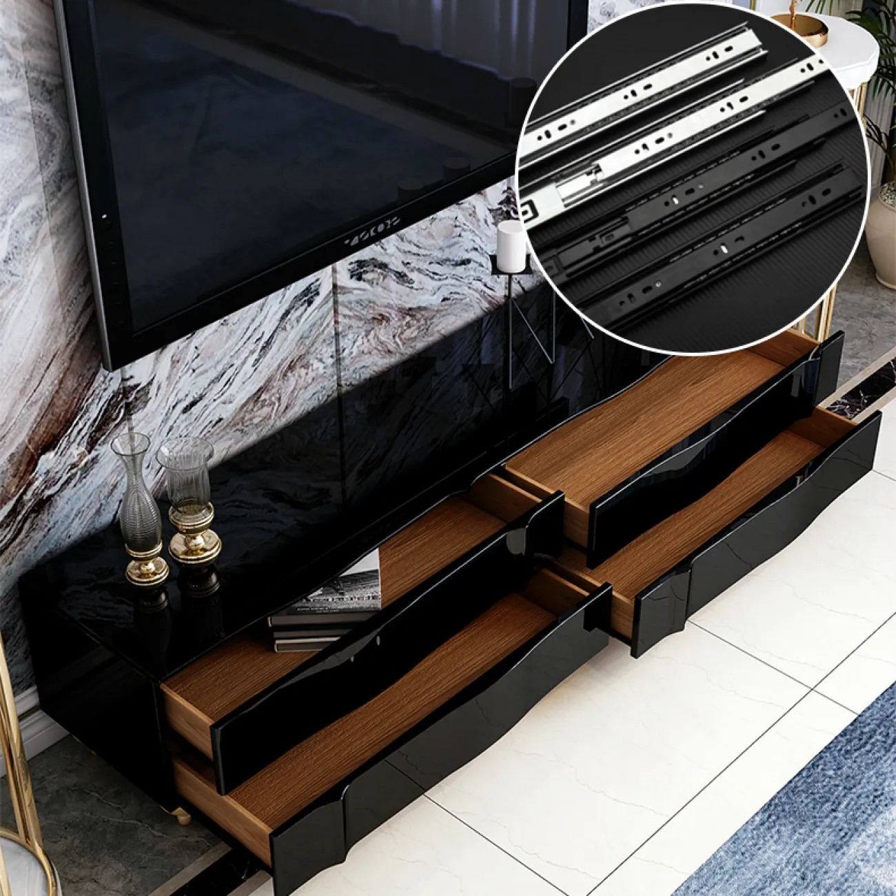 Дизайнерская тумба под TV - LaLume-TV00157