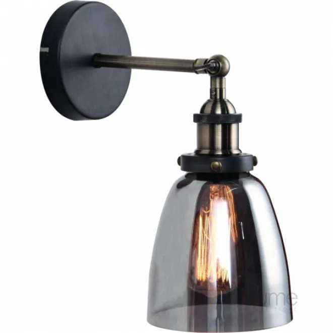 Бра Smoke Glass cloche Wall Lamp от LaLume