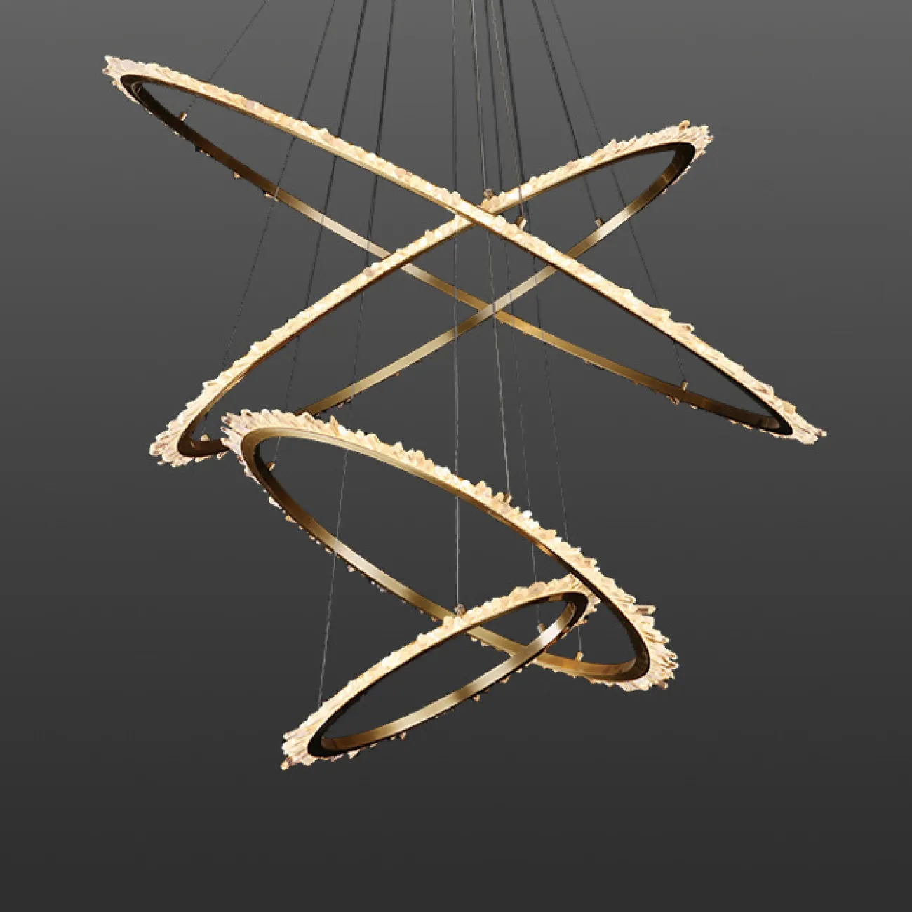 Подвесная люстра DEODORA LUX D60+80+100 от ImperiumLoft