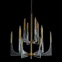 Люстра John-Richard Acrylic and Brass Ten-Light Chandelier от LaLume