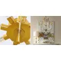Люстра John-Richard Acrylic and Brass Ten-Light Chandelier от LaLume