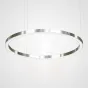 Люстра Light Ring Horizontal D120 Хром от ImperiumLoft