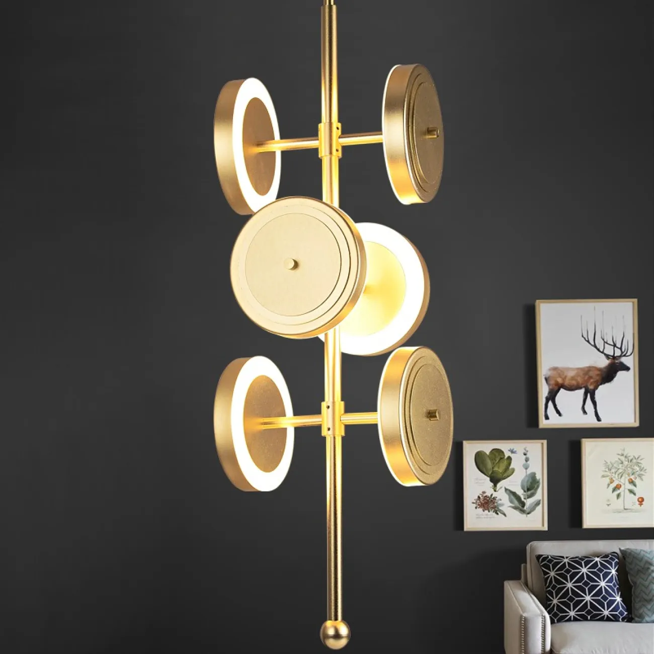 Подвесная люстра AULUM от ImperiumLoft