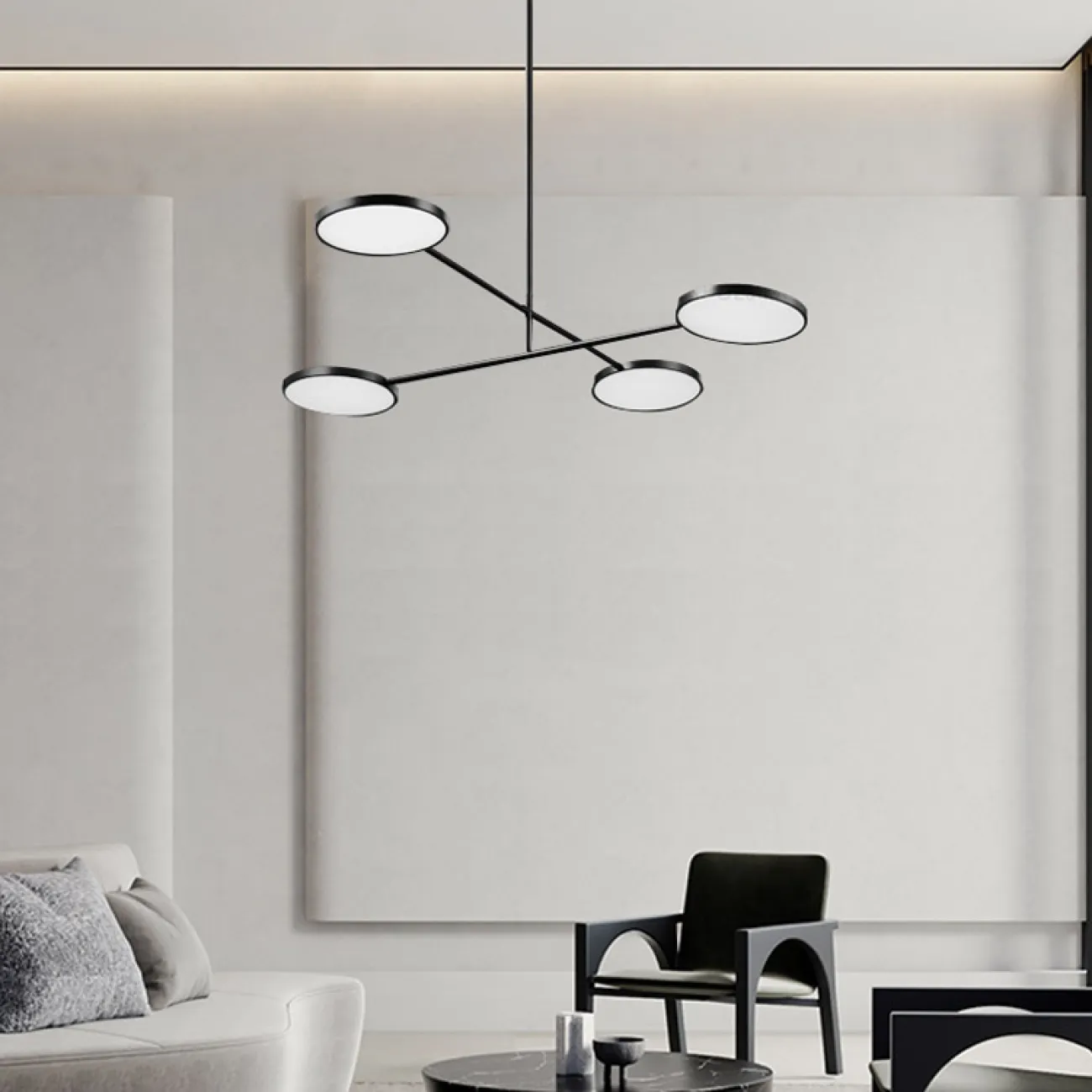 Потолочная люстра MEDIUM CH от ImperiumLoft