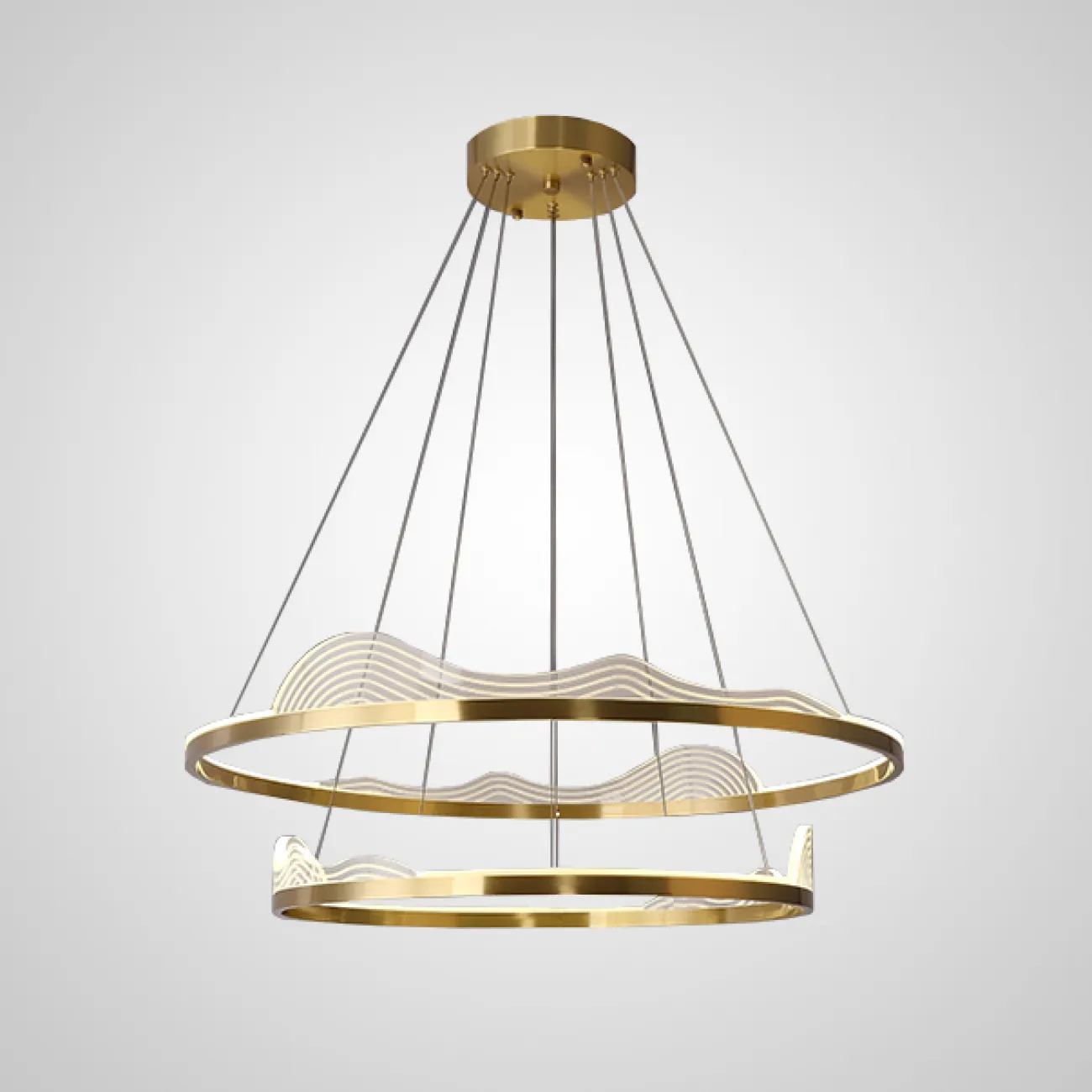 Подвесная люстра HANNA A B D60 D80 D100 3R от ImperiumLoft