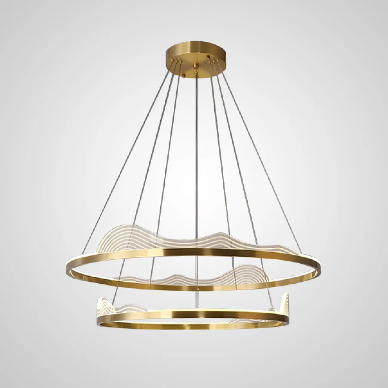 Подвесная люстра HANNA A A D60 D80 D100 3R от ImperiumLoft