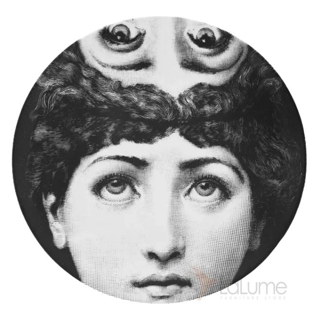 Декоративная тарелка Fornasetti 30.CR.BW.R01-285 от LaLume