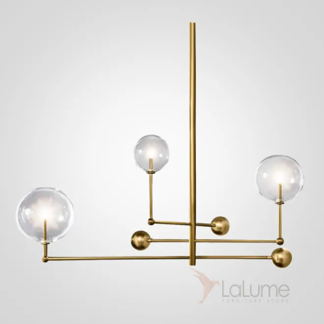 Подвесной светильник ImperiumLoft Globe Mobile 3 brass KG0835P-3 brass от ImperiumLoft