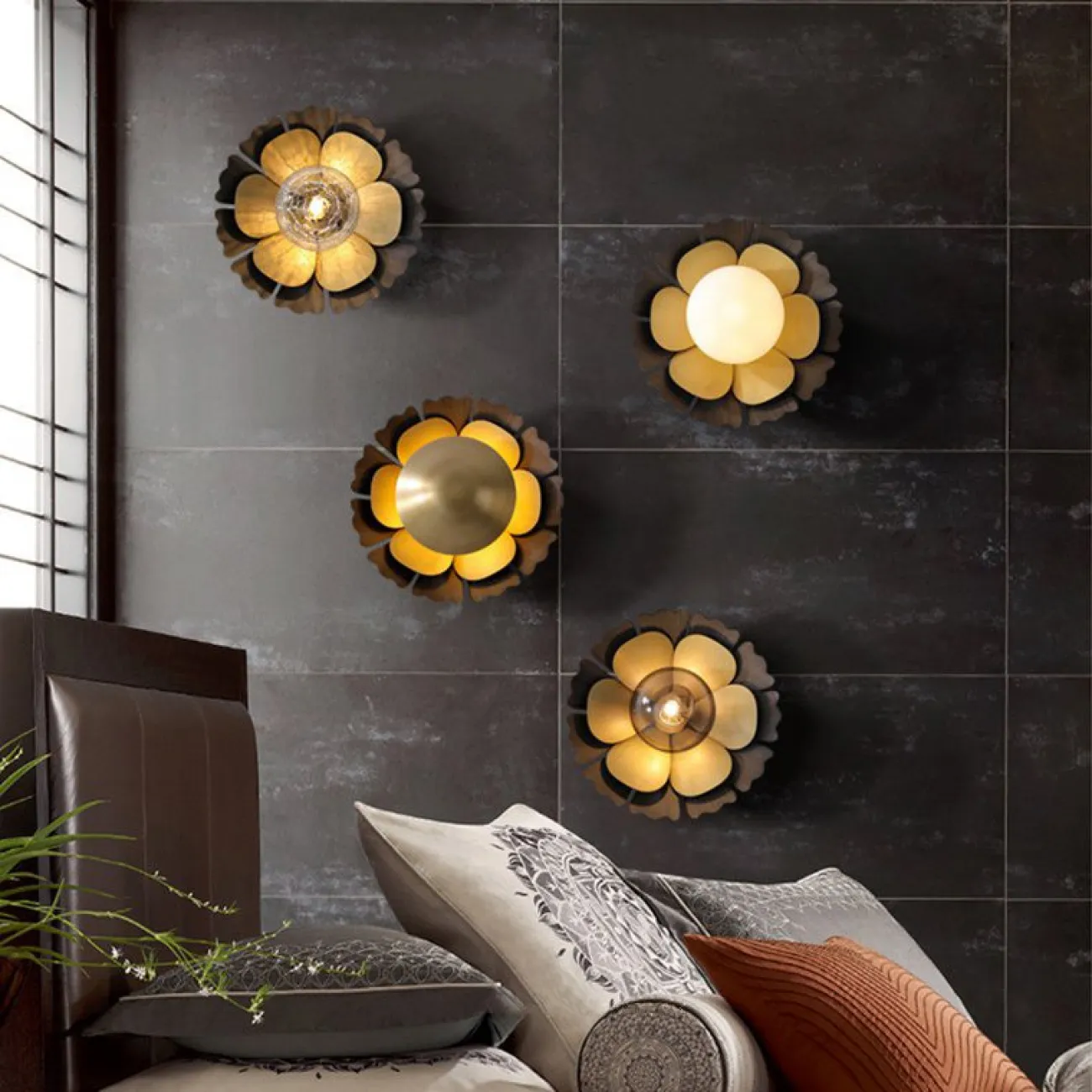 Настенное бра CAMELLIA WALL от ImperiumLoft