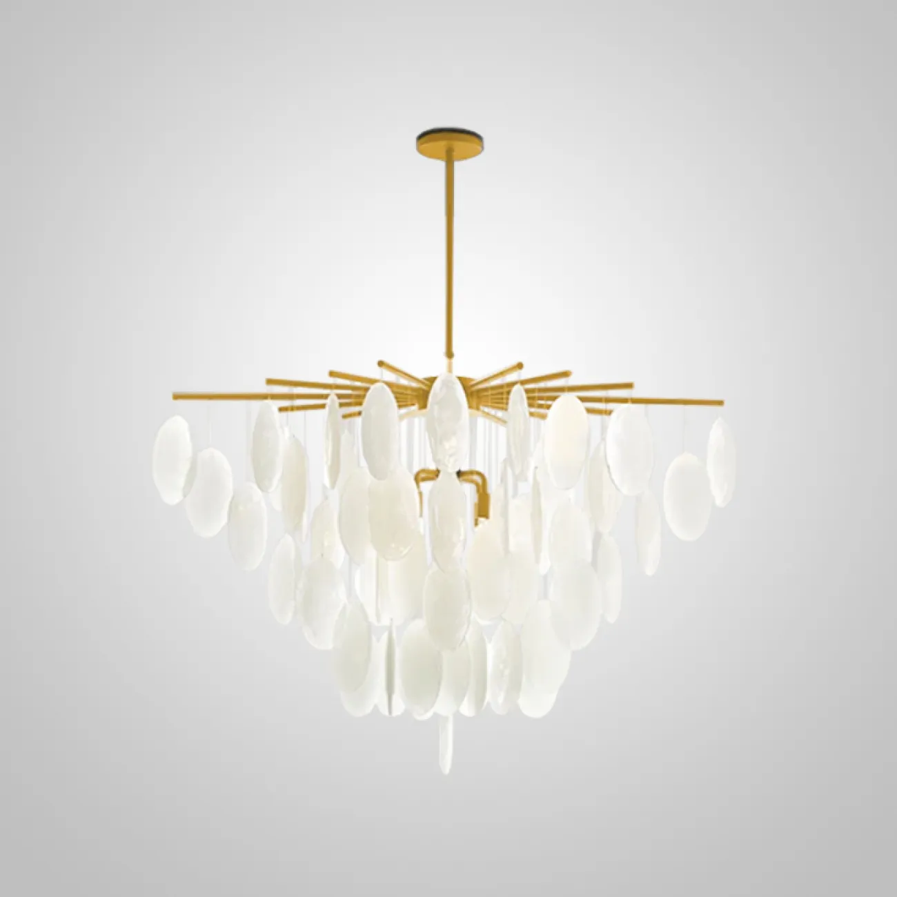 Потолочная люстра RITTA D95 Gold от ImperiumLoft