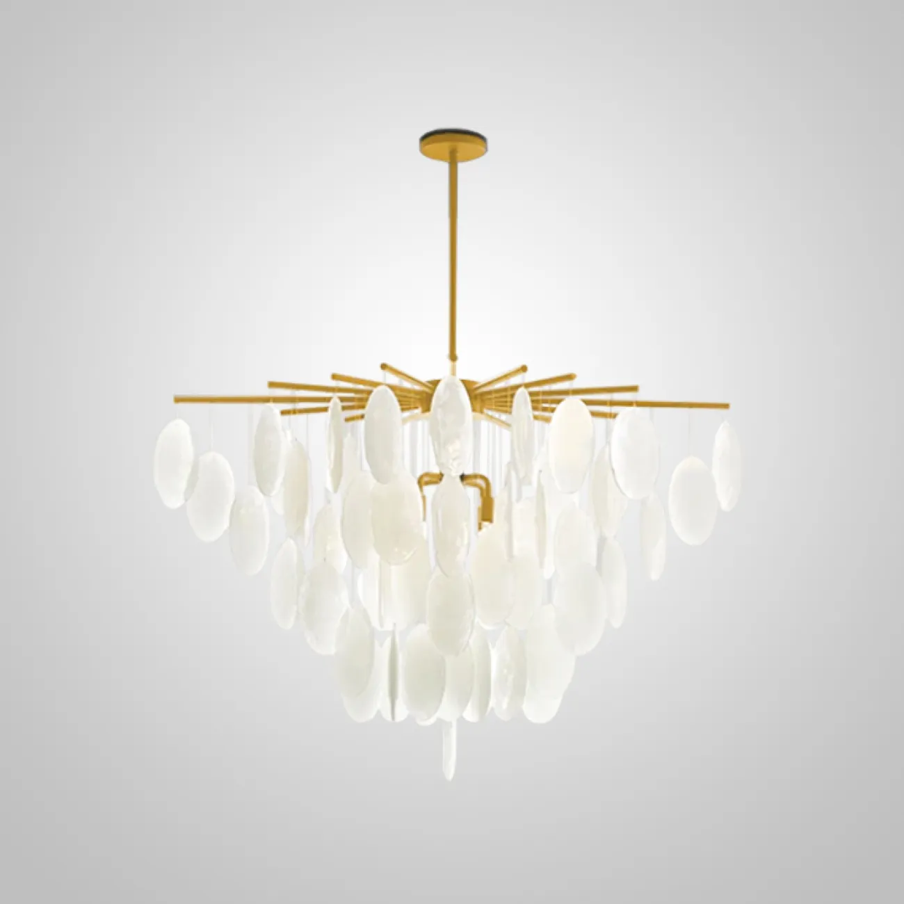 Потолочная люстра RITTA D95 Gold от ImperiumLoft Потолочная люстра RITTA D95 Gold от ImperiumLoft