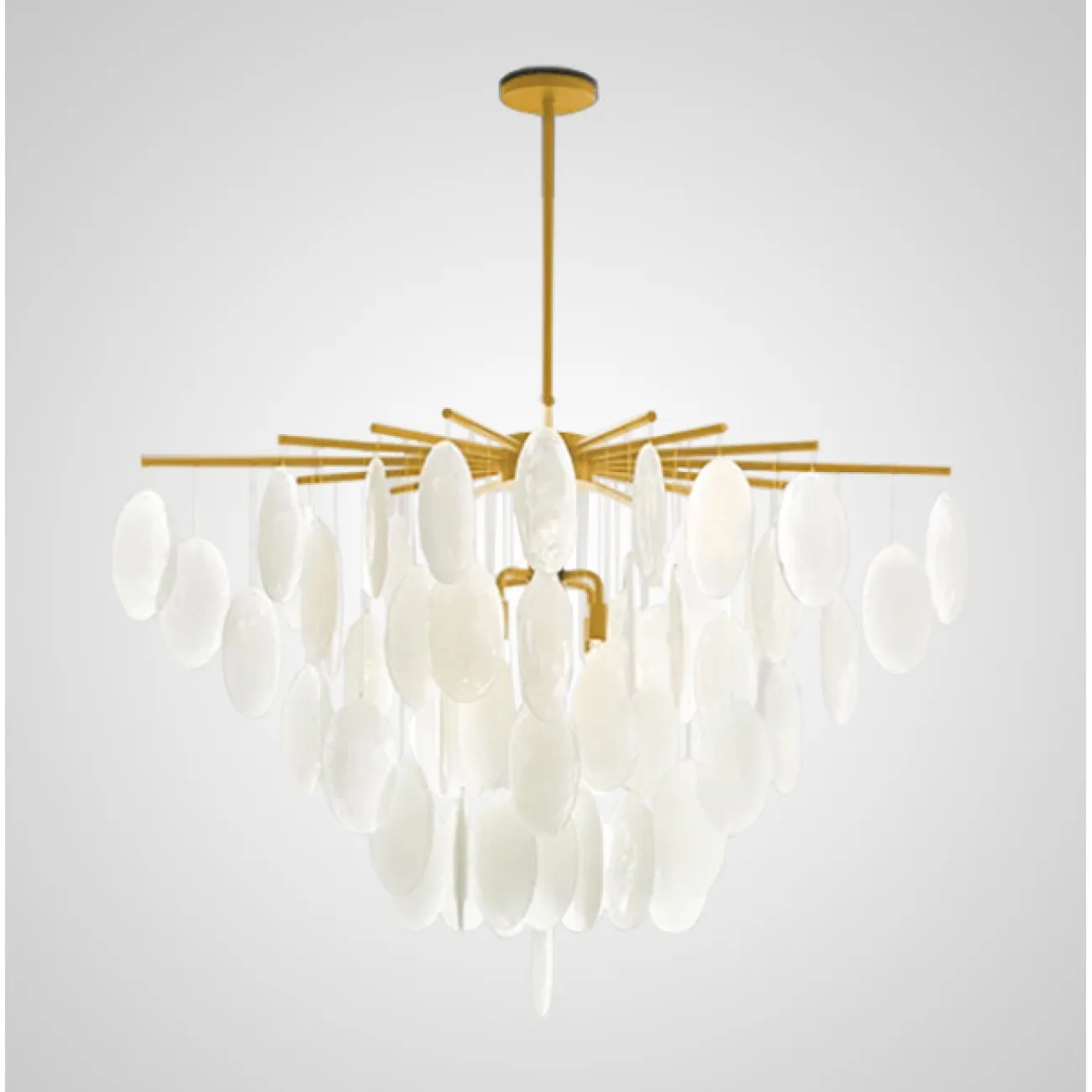 Потолочная люстра RITTA D68 Gold от ImperiumLoft