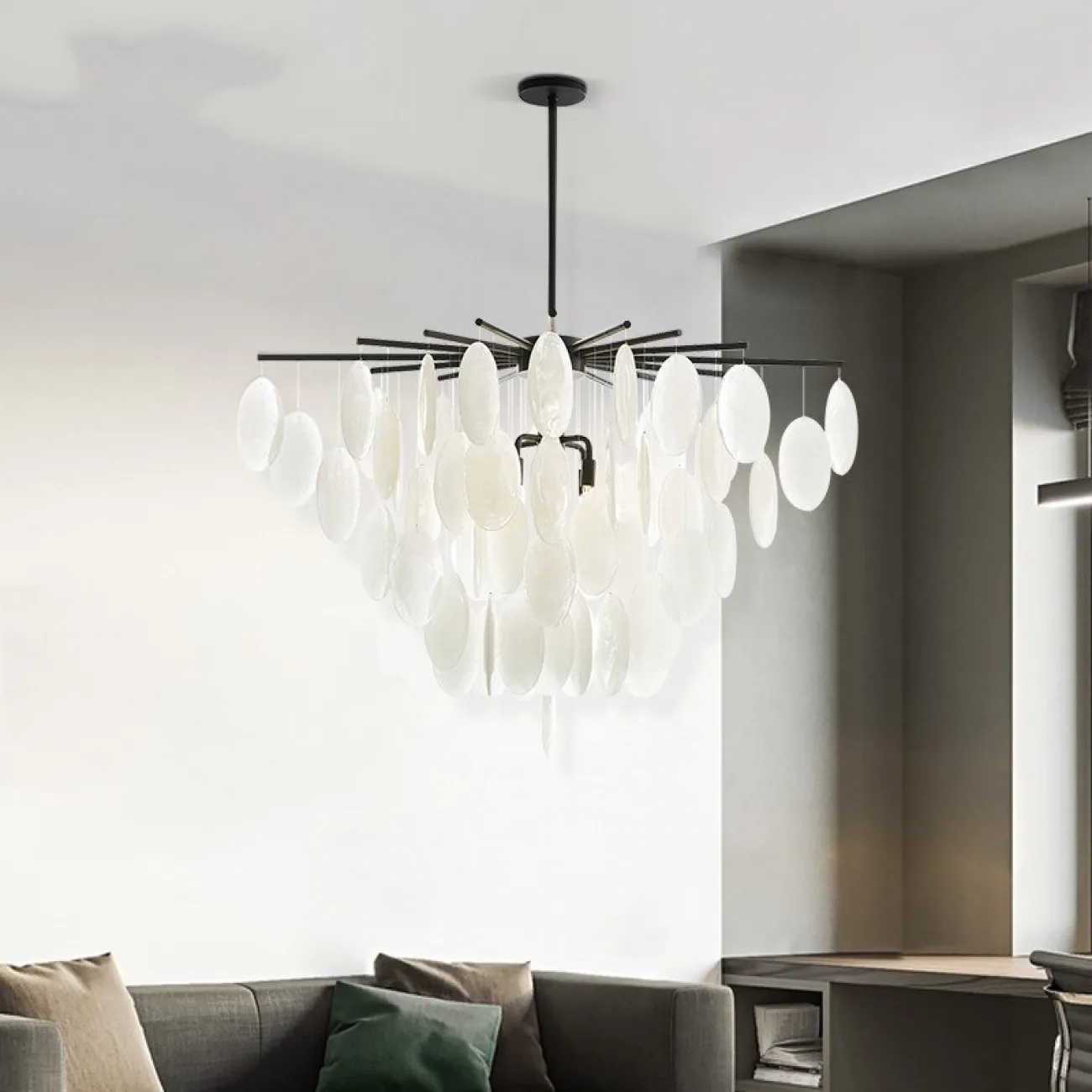 Потолочная люстра RITTA D95 Gold от ImperiumLoft