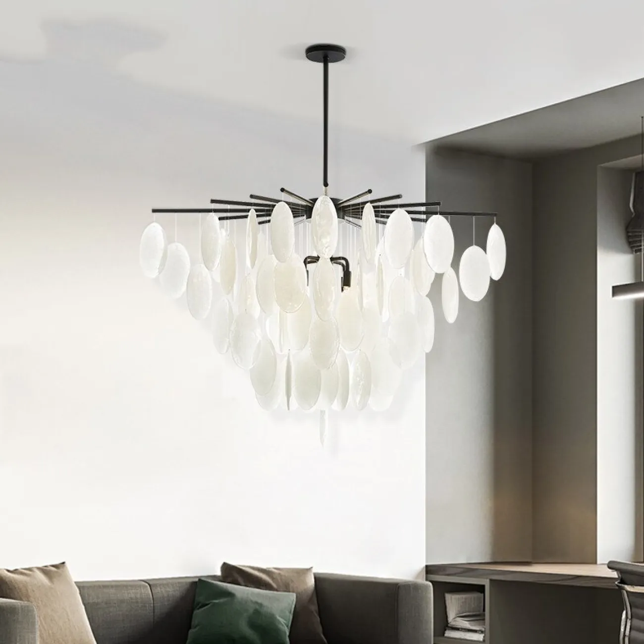 Потолочная люстра RITTA D95 Gold от ImperiumLoft Потолочная люстра RITTA D95 Gold от ImperiumLoft