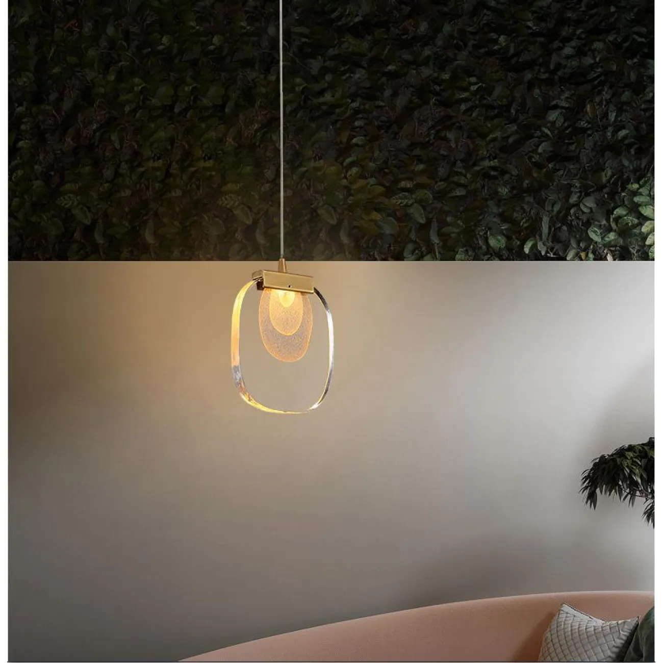 Подвесной светильник HELINA brass 3000К от ImperiumLoft