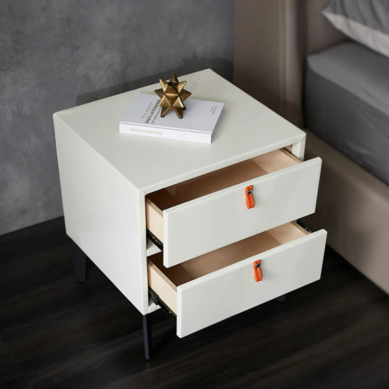 Стильная прикроватная тумба - LaLume-TT00124 Стильная прикроватная тумба - LaLume-TT00124