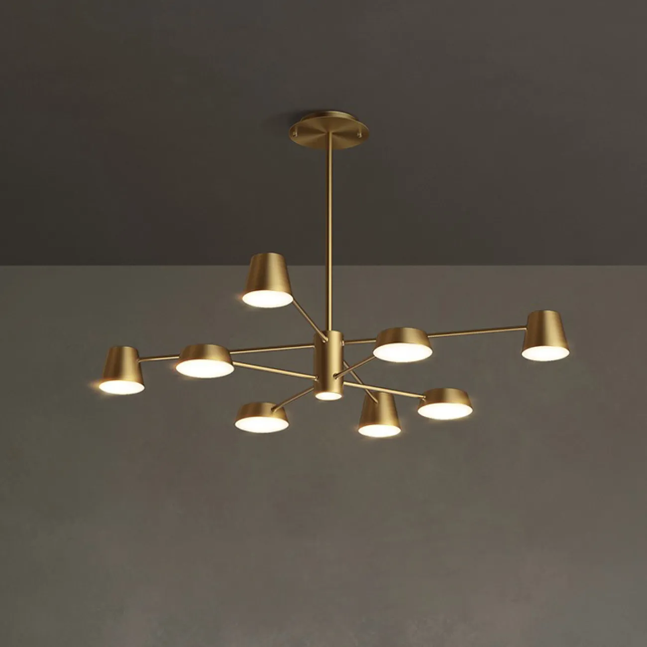 Люстра на штанге TOIVOLA A от ImperiumLoft