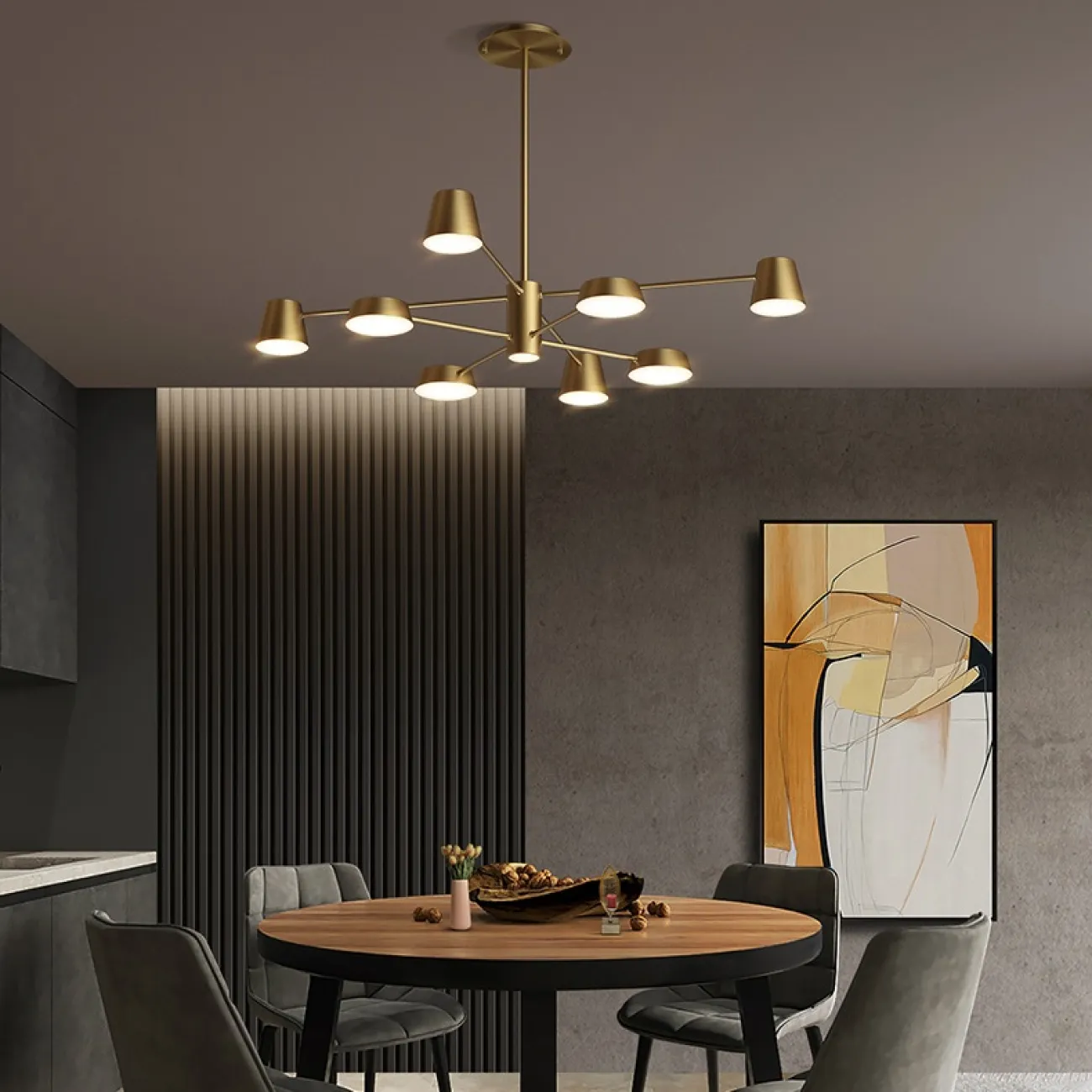 Люстра на штанге TOIVOLA A от ImperiumLoft