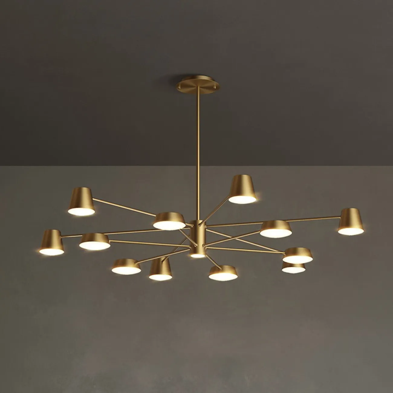 Люстра на штанге TOIVOLA A от ImperiumLoft