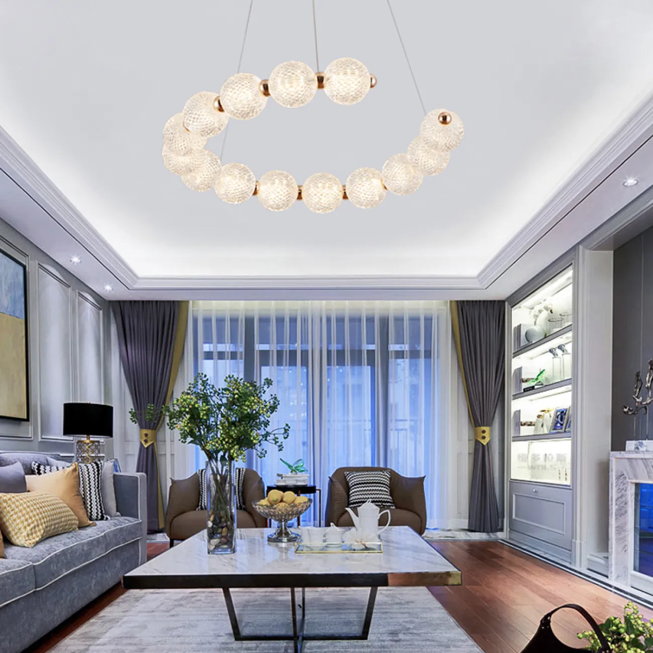 Подвесная люстра ICELIN CH XL от ImperiumLoft