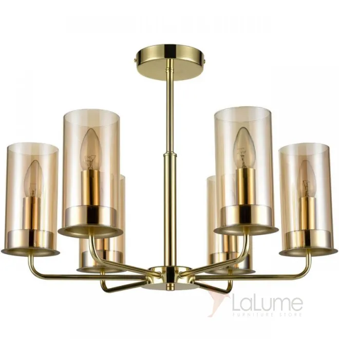 Люстра Honnor Chandelier gold
