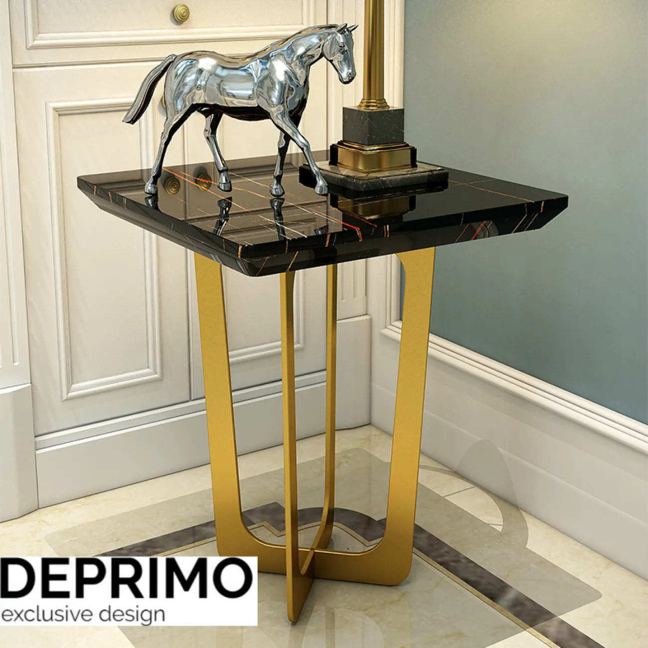 Дизайнерский журнальный столик - LaLume-AP00337