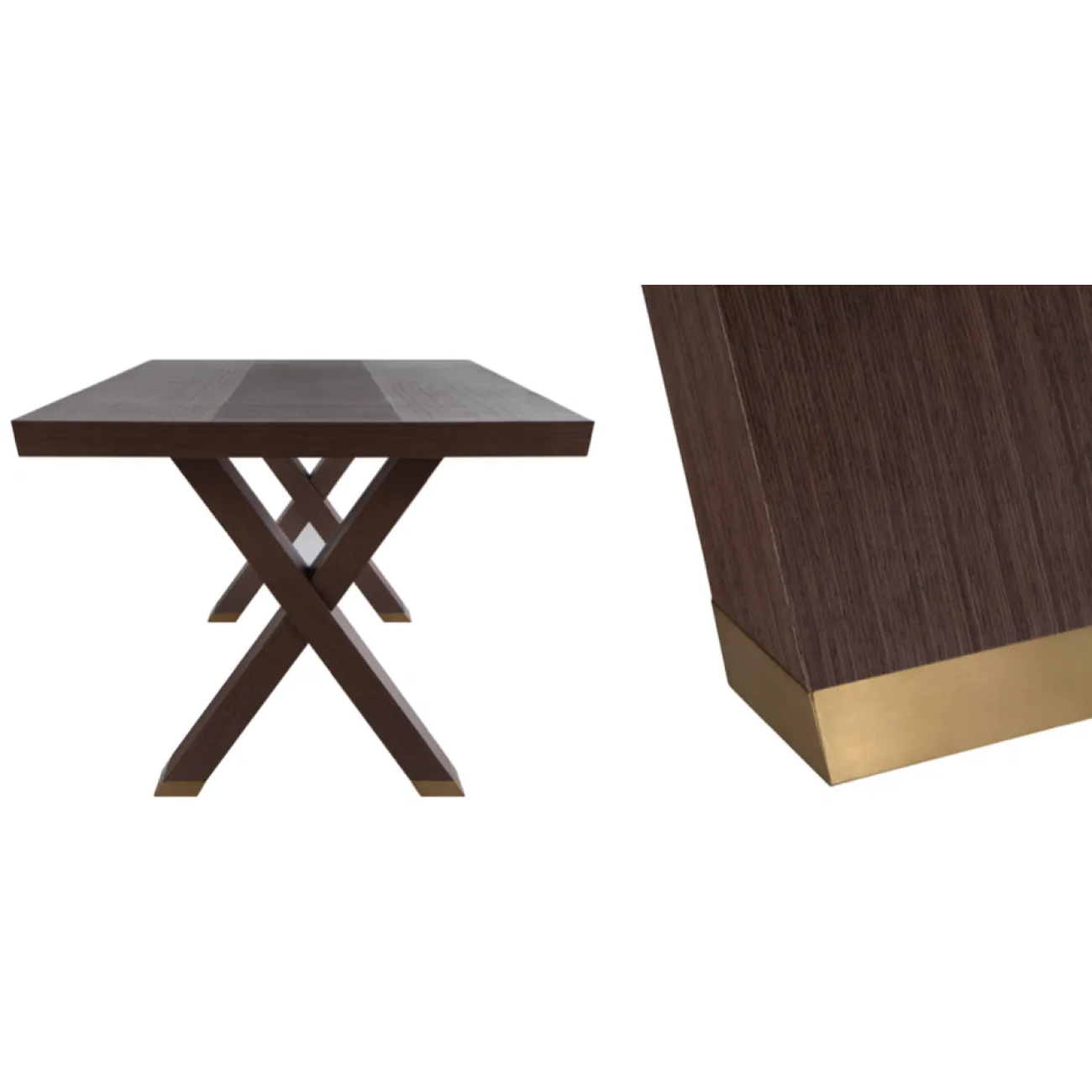 Стол обеденный Double X Dinning Table от LaLume