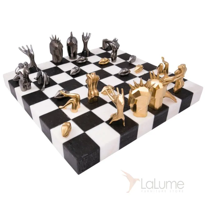Шахматы Kelly Wearstler Dichotomy Chess Set designed by Kelly Wearstler от LaLume