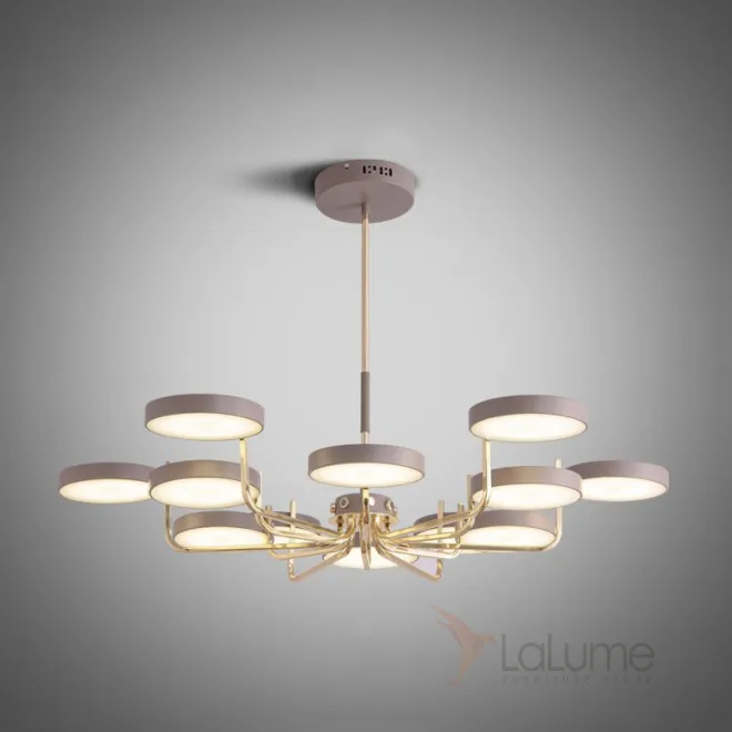 Подвесная люстра TAVIS D115 Gray от ImperiumLoft Подвесная люстра TAVIS D115 Gray от ImperiumLoft