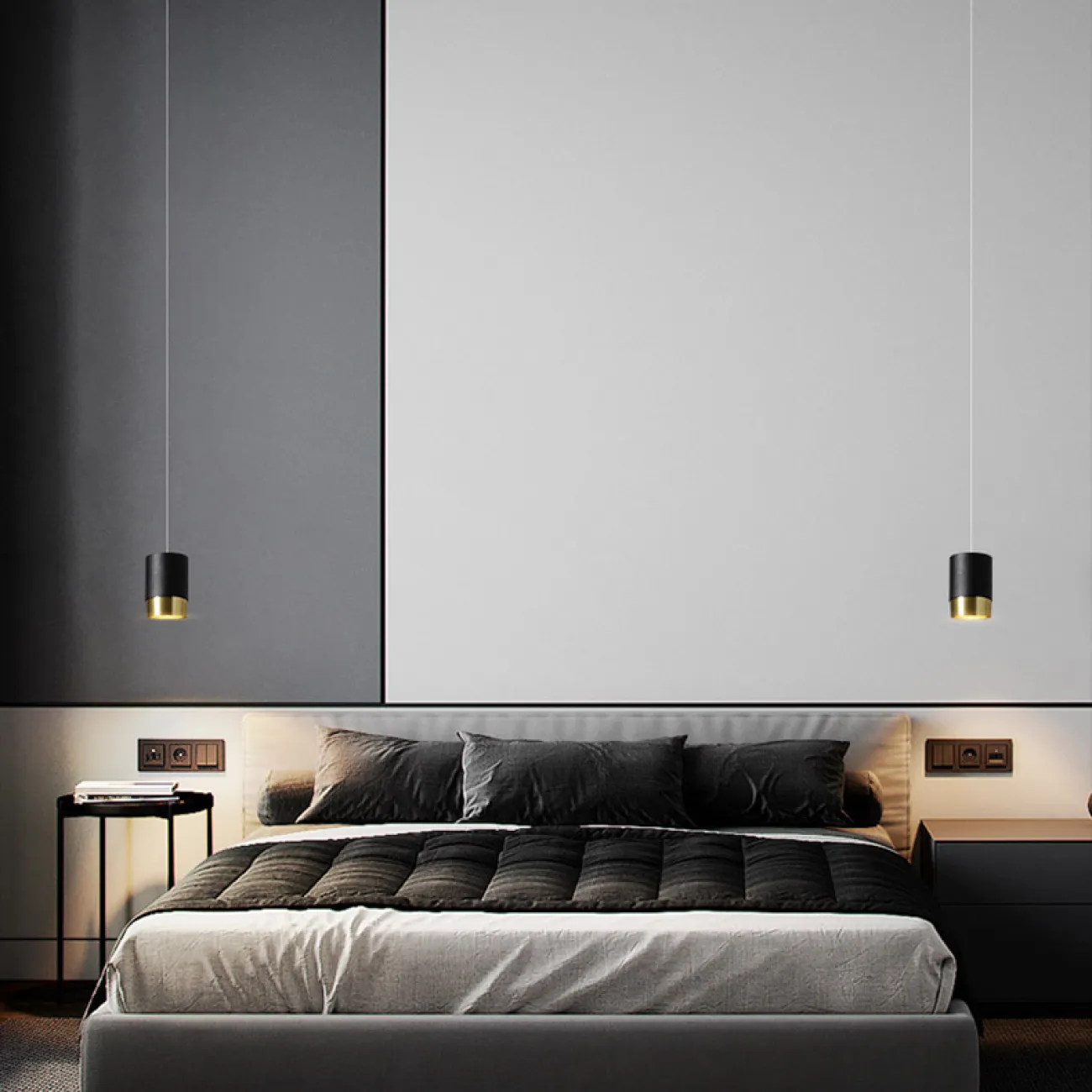 Подвесной светильник VAN H7,6 Black от ImperiumLoft